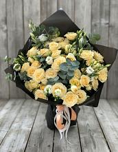 Букет цветов из:  Розы и Лизиантусы #REPLACE_PRED# Орехово-Зуево