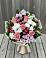 Букет цветов из: Альстромерии, Гвоздики, Розы и Хризантемы в Орехово-Зуево
