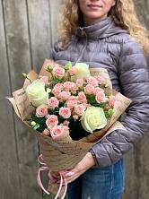 Букет цветов из:  Розы в Орехово-Зуево