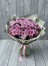 Букет цветов из:  Хризантемы в Орехово-Зуево