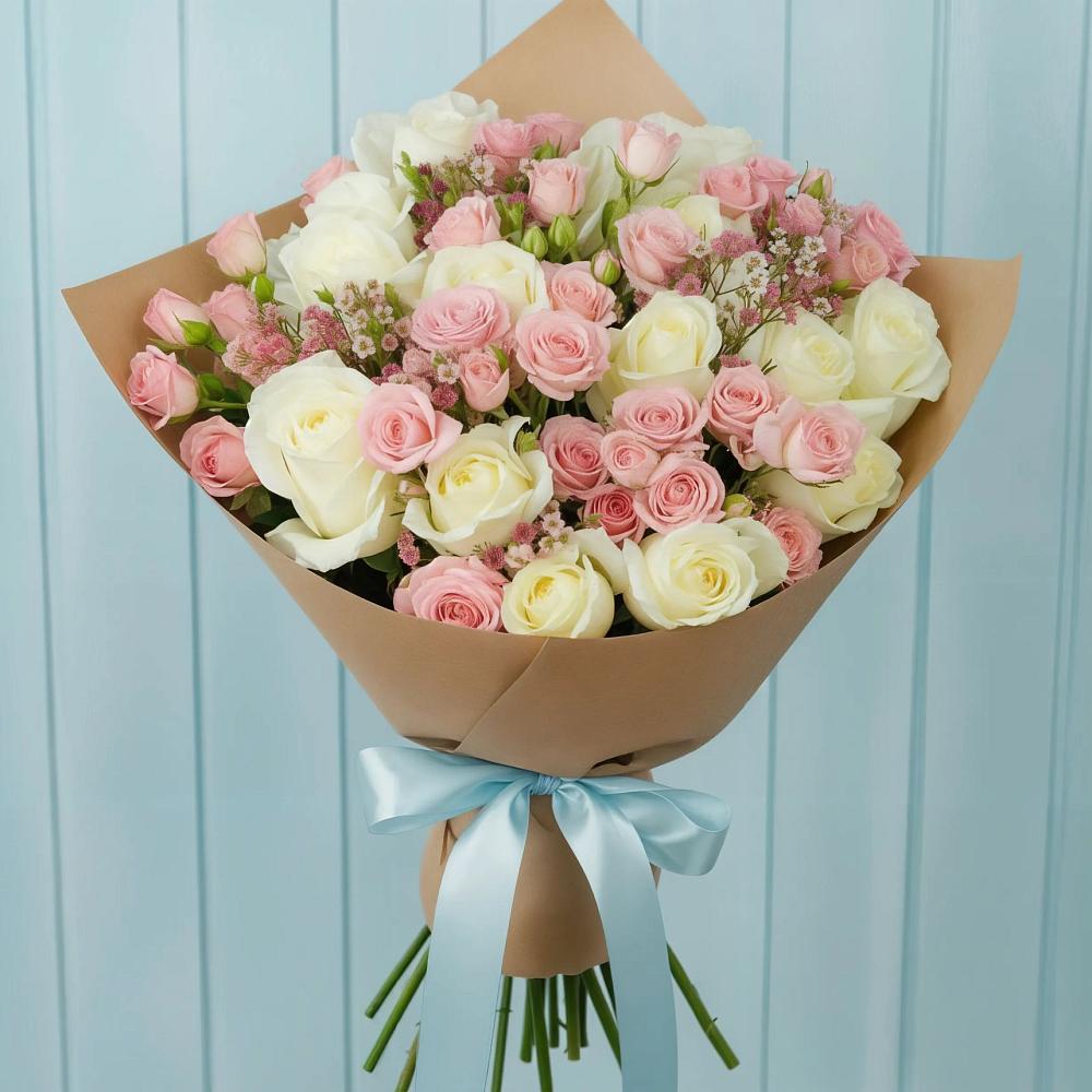 Букет цветов из: Розы в Орехово-Зуево