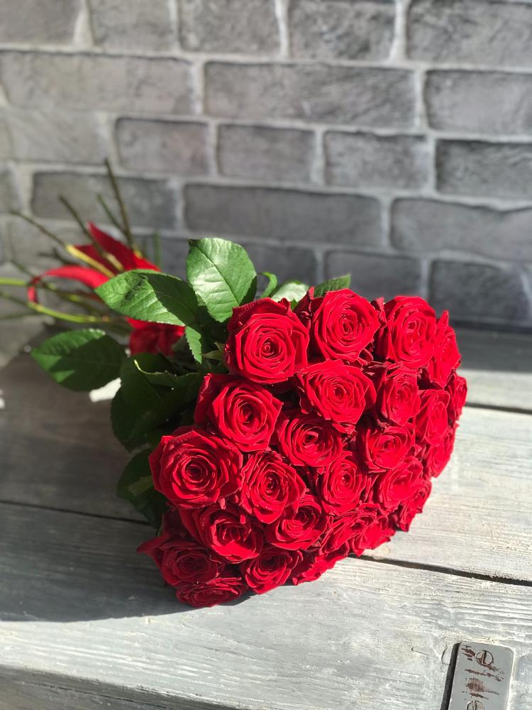 Букет Красные розы Фридом в Орехово-Зуево