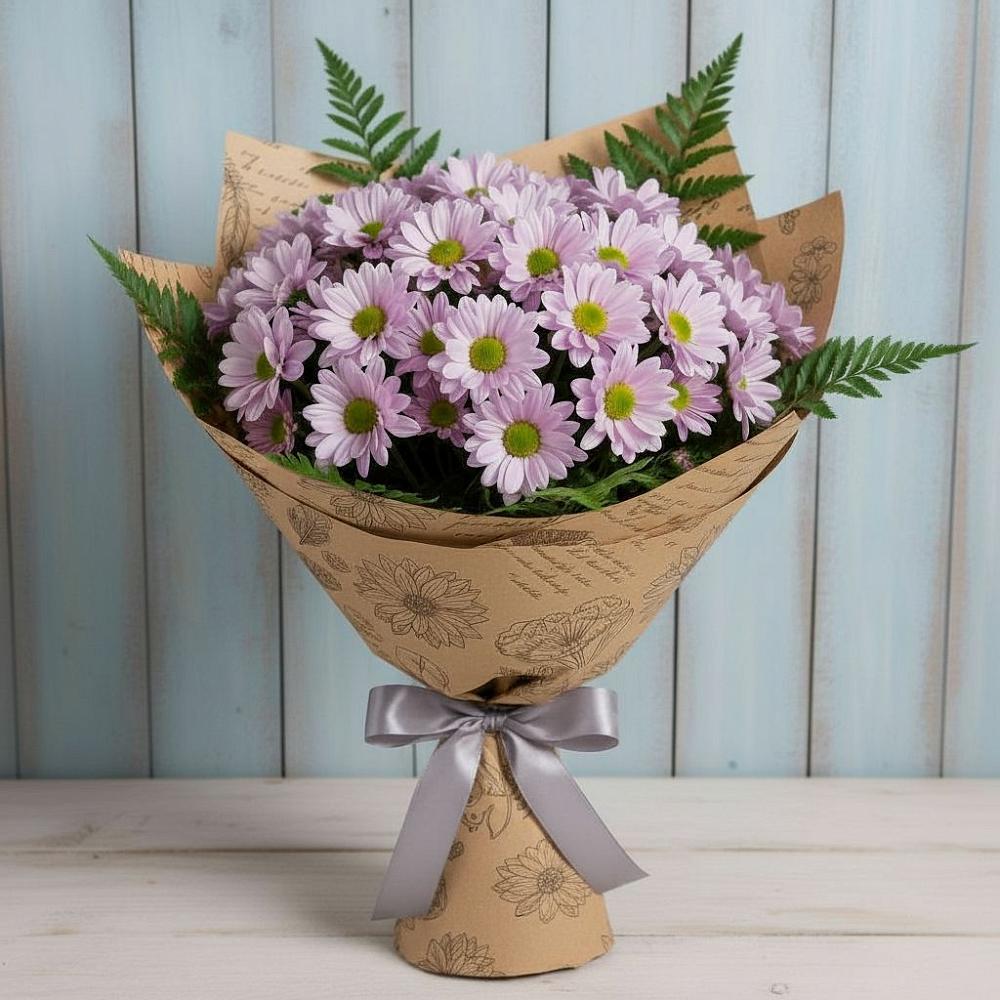 Букет цветов из: Хризантемы в Орехово-Зуево