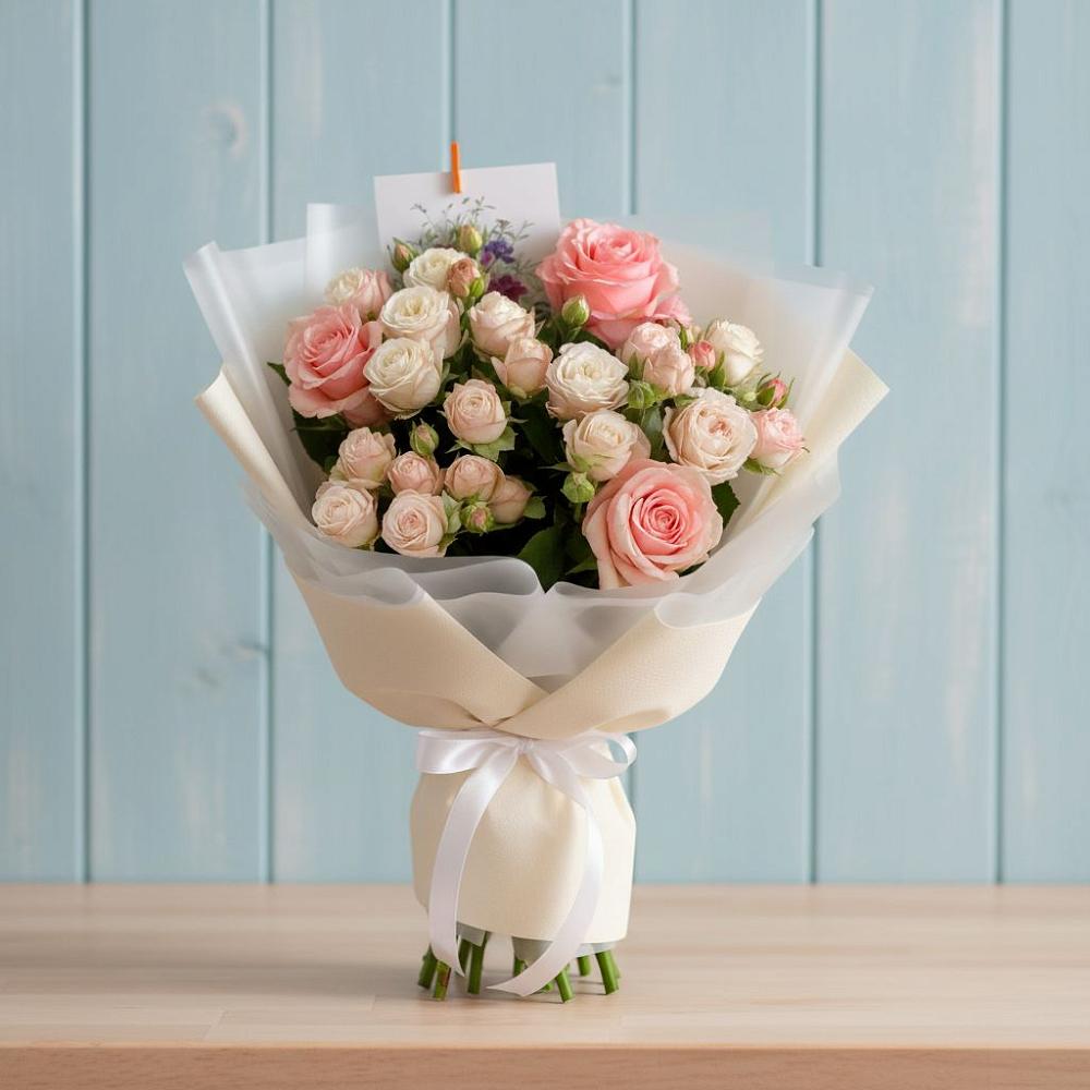 Букет цветов из: Розы в Орехово-Зуево