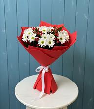 Букет цветов из:  Хризантемы в Орехово-Зуево