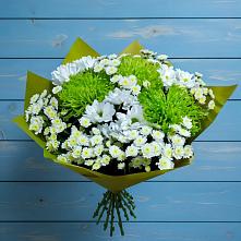 Букет цветов из:  Хризантемы в Орехово-Зуево