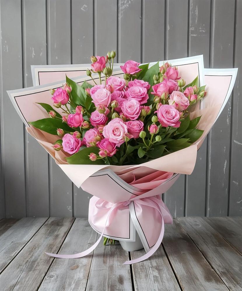 Букет Розовый кустик в Орехово-Зуево