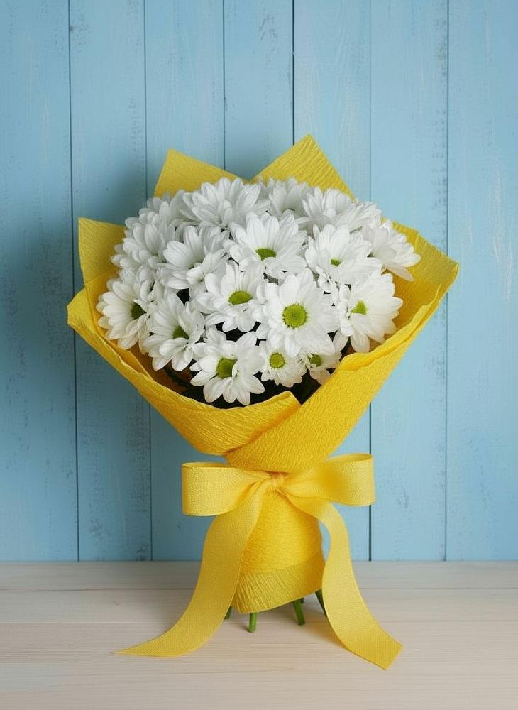 Букет цветов из: Хризантемы в Орехово-Зуево