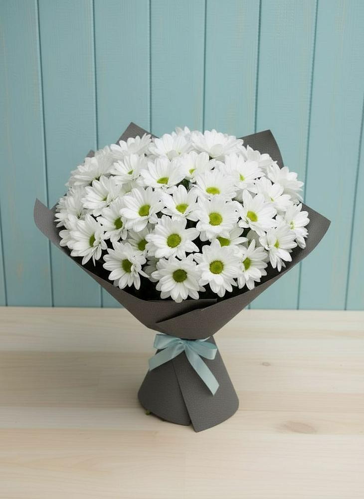 Букет цветов из: Хризантемы в Орехово-Зуево