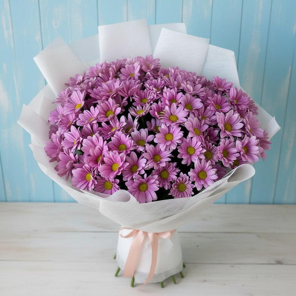 Букет цветов из: Хризантемы в Орехово-Зуево