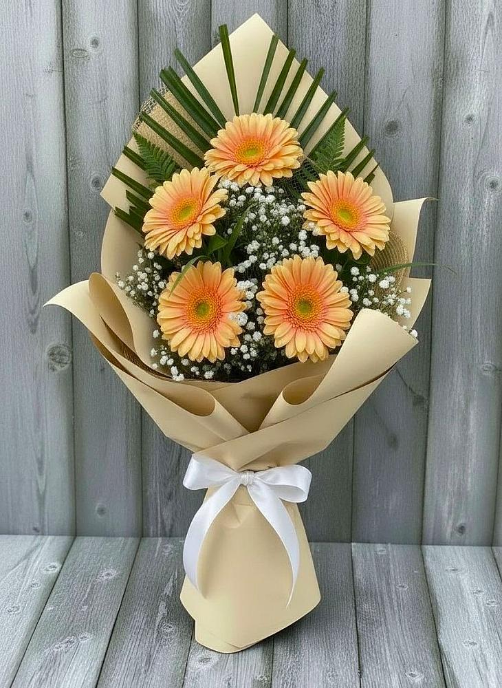 Букет цветов из: Герберы в Орехово-Зуево