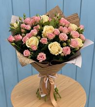 Букет цветов из:  Розы в Орехово-Зуево