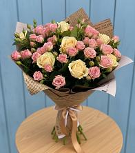 Букет цветов из:  Розы в Орехово-Зуево