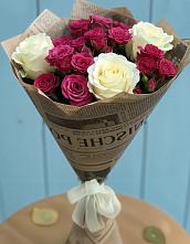 Букет цветов из:  Розы в Орехово-Зуево