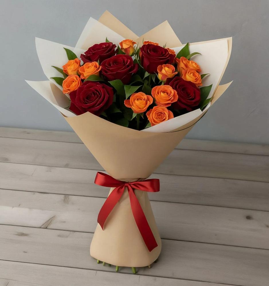 Букет Любовь и восторг в Орехово-Зуево